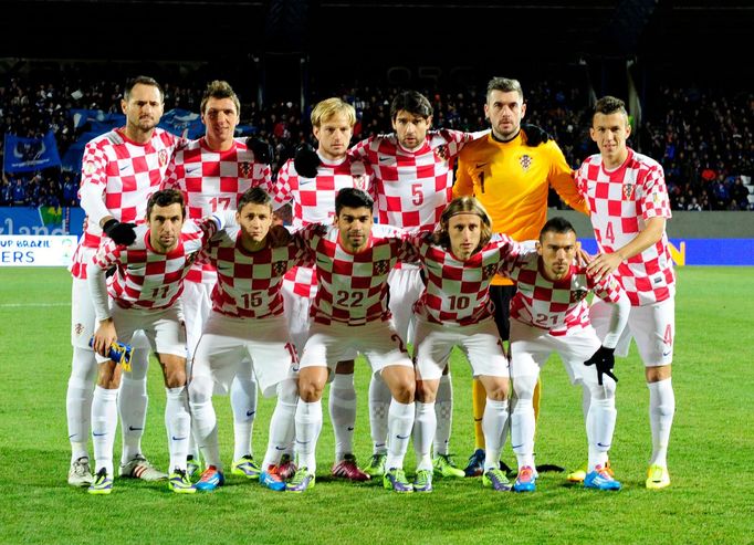 Fotbalisté Chorvatska v baráži s Islandem