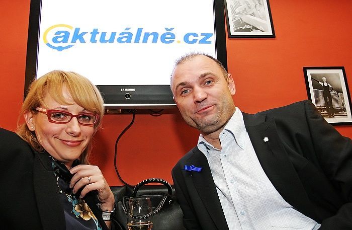 Křest nového blogu na Aktualne.cz