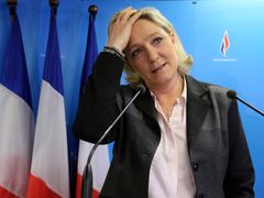 Marine Le Penová po úspěchu v komunálních volbách.