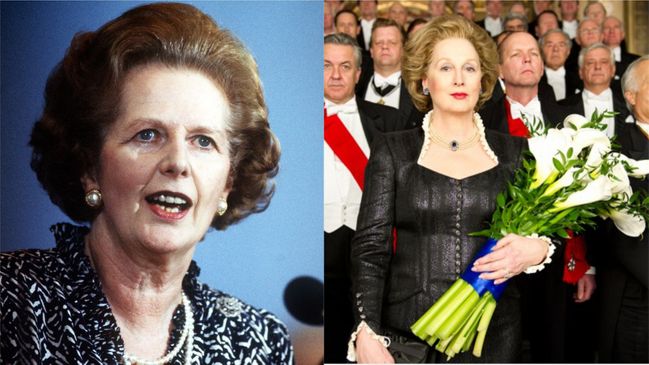 Margaret Thatcherová a Meryl Streepová