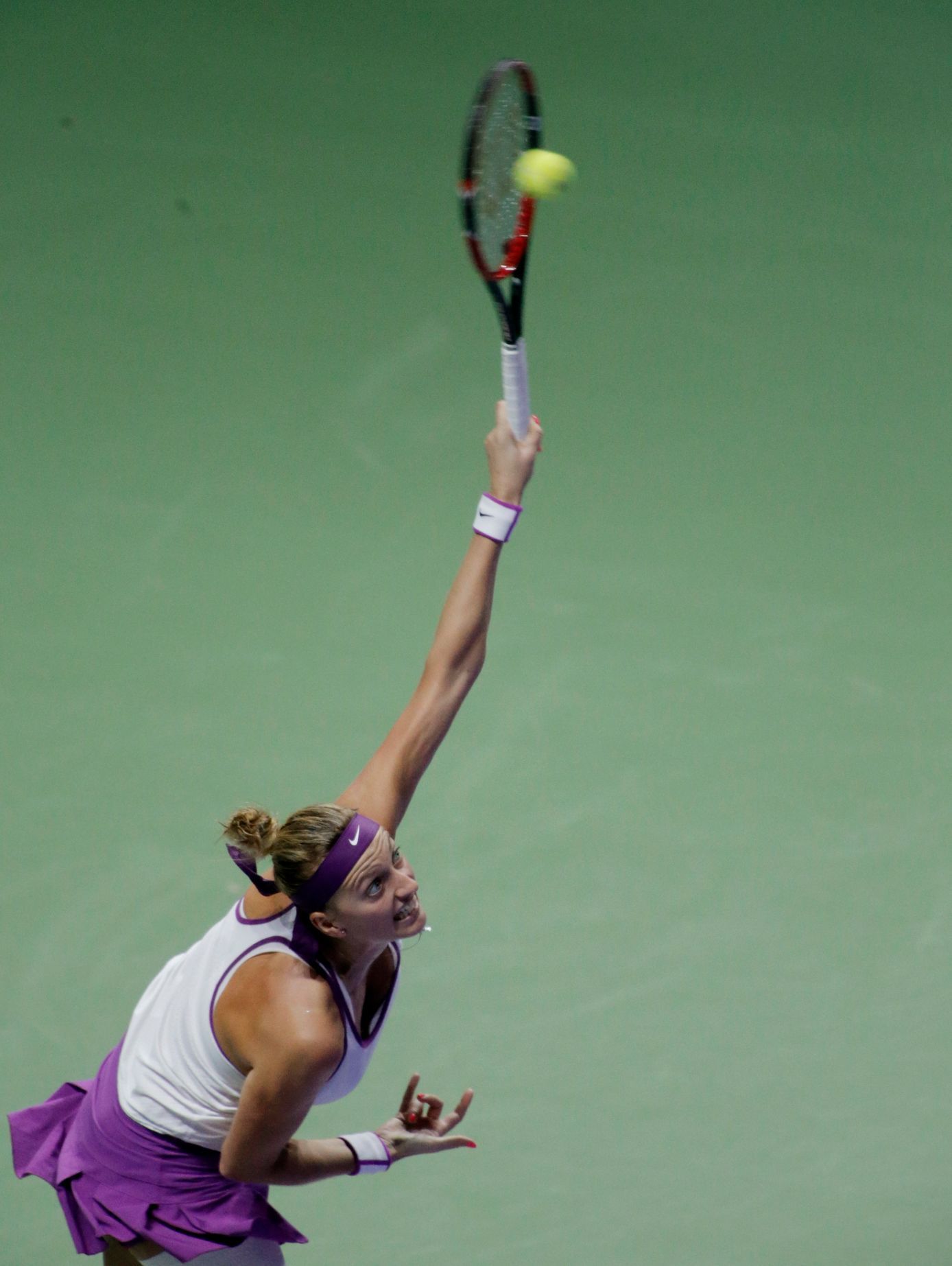 Petra Kvitová ve finále Turnaje mistryň 2015