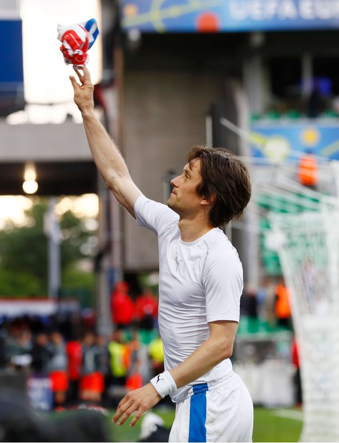 Euro 2016, Česko–Chorvatsko: Tomáš Rosický.