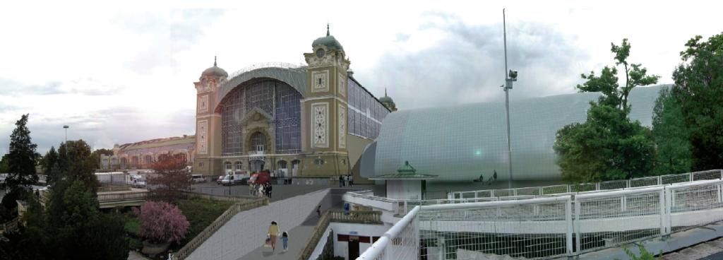 Soutěžní návrhy na rekonstrukci Průmyslového paláce v Praze
