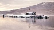 Ponorka operovala hlavně v regionu Severního ledového oceánu. (Na archivním snímku ze září 1999 ponorka shodné třídy.)