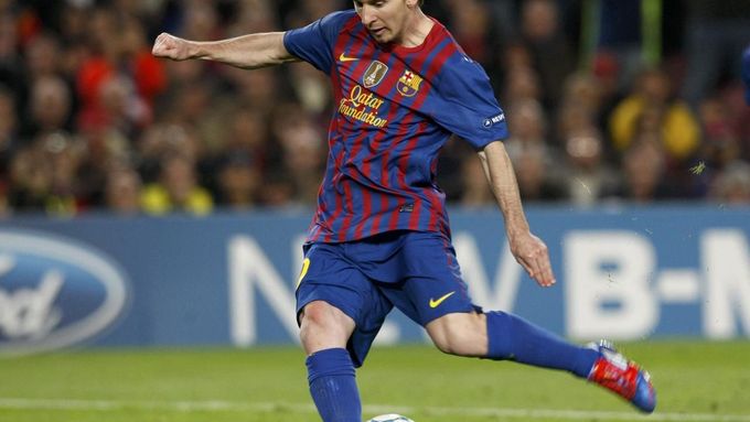 Lionel Messi nasázel Espaňolu čtyři branky.