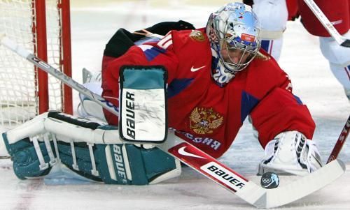 Ruský brankář Nabokov