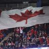 MS 20: Kanada - Česko (fanoušci, vlajka)