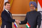 Indie a Rusko se dohodly na rozsáhlé spolupráci