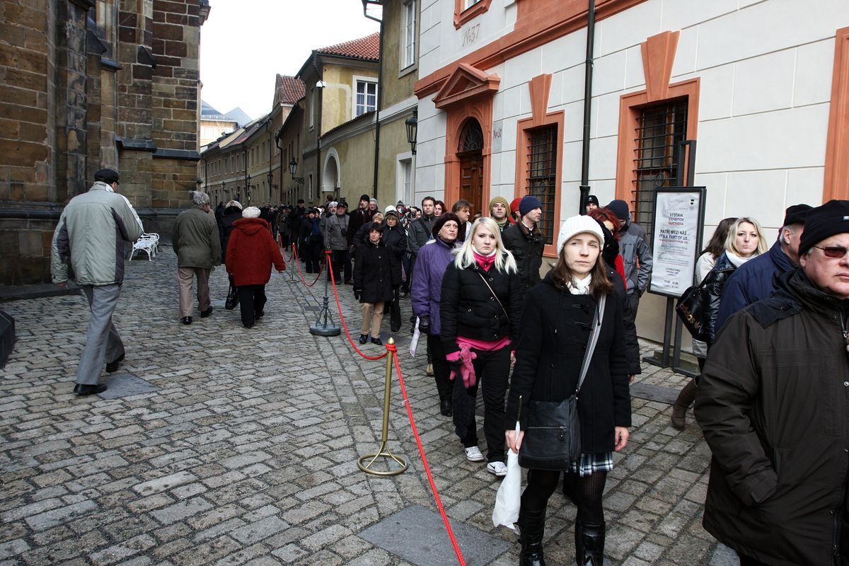 Rozloučení s Václavem Havlem ve Vladislavském sále