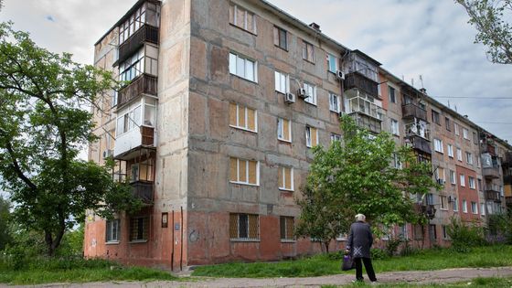 Foto: Marhanec záplavám unikne. Přes řeku má ale Rusy a jadernou elektrárnu