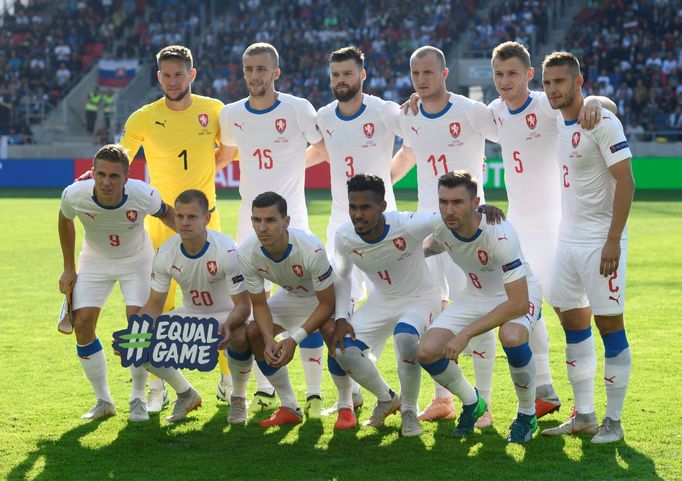 fotbal, Liga národů 2018/2019, Slovensko - Česko, český tým