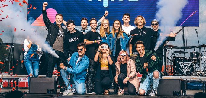 Youtubeři na českém festivalu Utubering 2019.