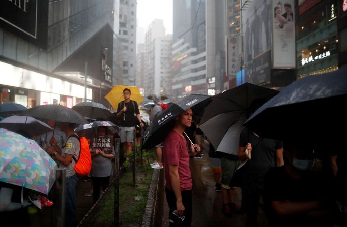 Protesty v Hongkongu