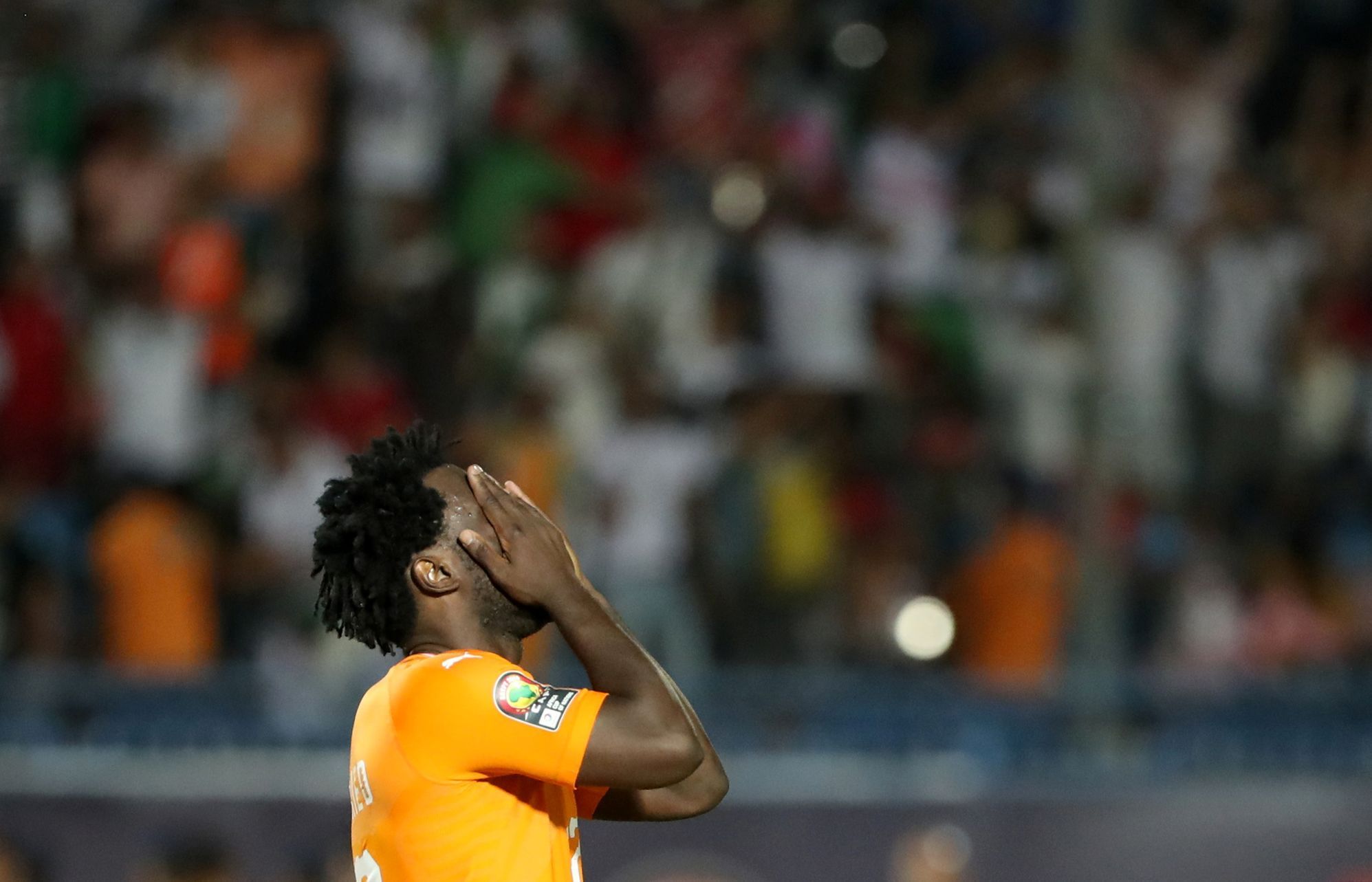 Bony Wilfried ve čtvrtfinále Afrického poháru národů 2019