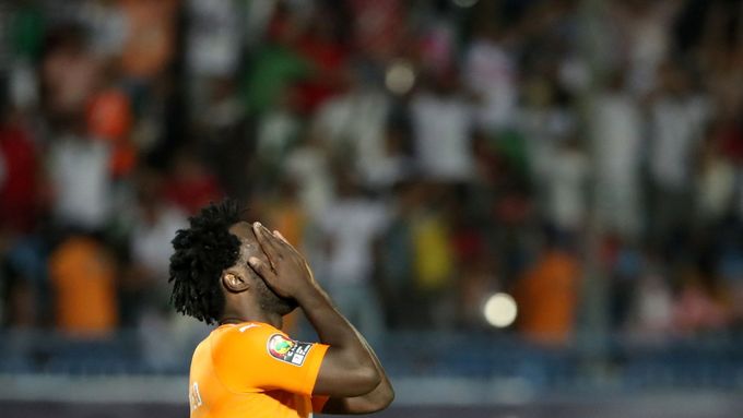 Bony Wilfried ve čtvrtfinále Afrického poháru národů 2019