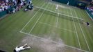 John Isner vs Nicholas Mahut v nejdelším zápase historie na Wimbledonu 2010