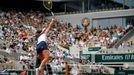 Anastasia Pavljučenkovová ve finále French Open s Barborou Krejčíkovou