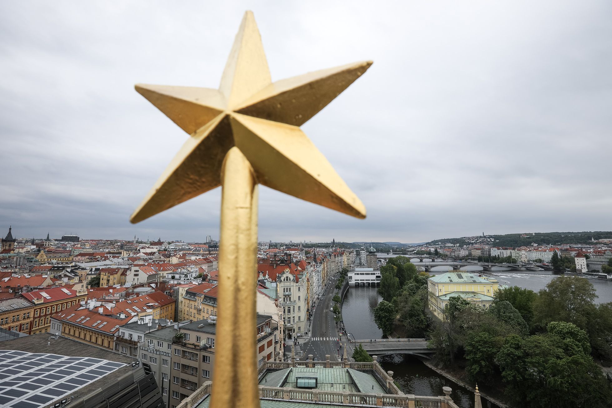 Výhledy z pražských střech - Národní divadlo