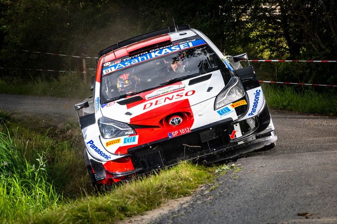 Sébastien Ogier, Toyota na trati Belgické rallye 2021