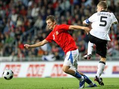 Tomáš Necid mohl dostat Česko proti Ukrajině do vedení