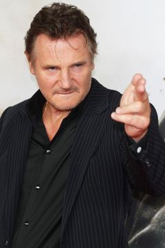 Liam Neeson na premiéře filmu 96 hodin: Odplata, snímek z Berlína z roku 2012.