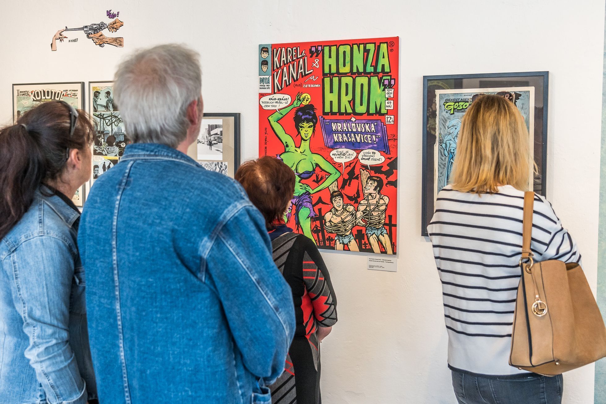 Kája Saudek – král českého komiksu, výstava, Regionální muzeum v Litomyšli, 2023