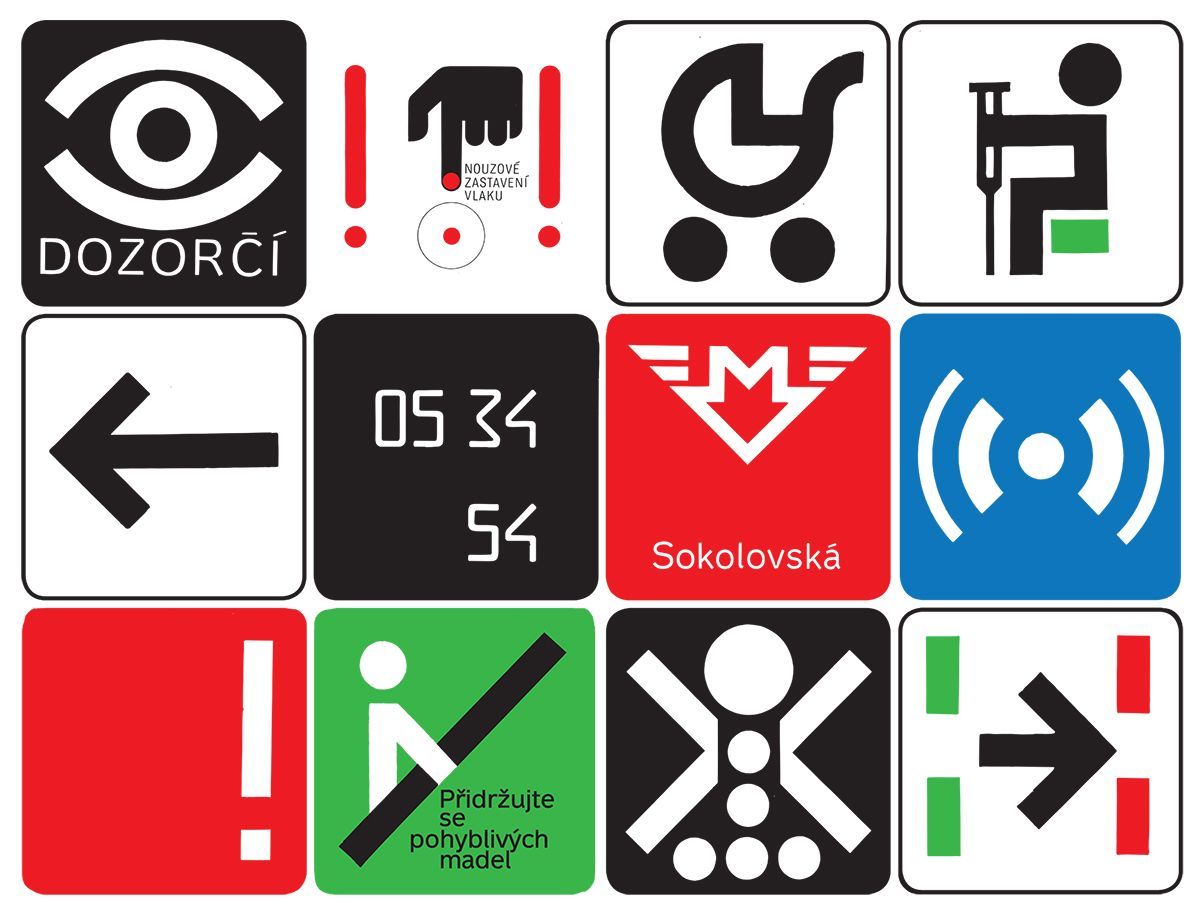 Čitelná Praha, foto, nový informačním systém