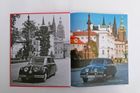 I fotografie jsou krásné, stejně jako Tatra sběratele Pavla Kasíka, která se v knize objevuje na snímcích hned několikrát. Vlevo tovární fotka z roku 1934 a vpravo na stejném místě o 80 let později.