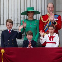 princ William, rodina, Trooping the Colour