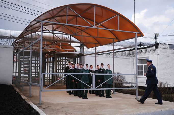 Female Penal Colony No. 3 of UFSIN for Ivanov region 1103507 Russia, Kineshma. 04/24/2012 Inmates at the Female Penal Colony No. 3 of the Administration of the Federal Penitentiary Service (UFSIN) of Russia for the Ivanov region.