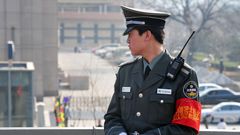 Čínská policie / Ilustrační snímek / Peking / iStock / 2009