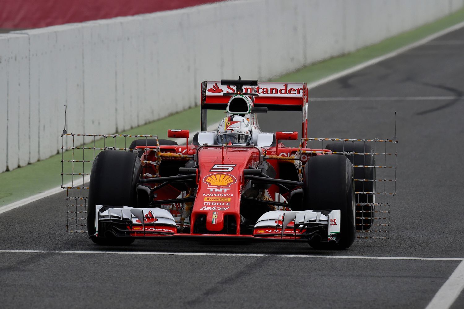 Testy F1 2016, Barcelona I: Sebastian Vettel, Ferrari