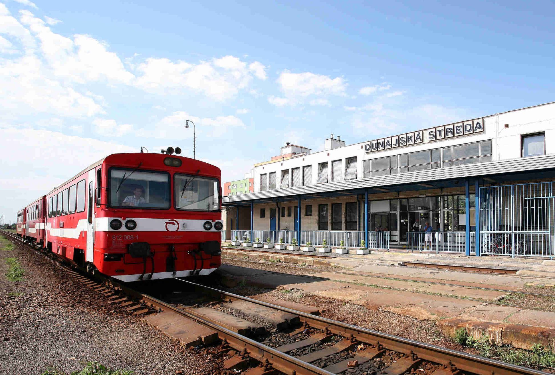 Slovenské dráhy, vlak, Dunajská Streda