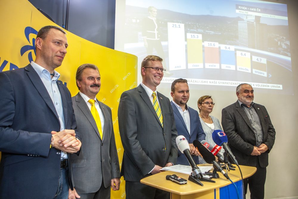 Krajské a senátní volby 2016 - Štáb KDU-ČSL