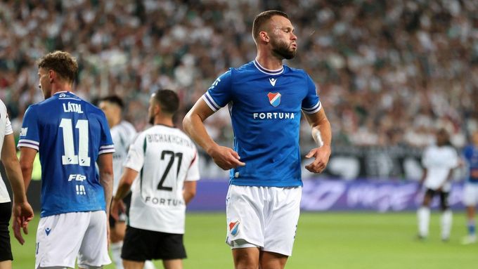 Fotbalisté Ostravy prohráli na hřišti Legie Varšava 1:2.