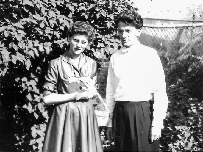 Ludmila Javorová se svým rodným bratrem Vojtěchem.