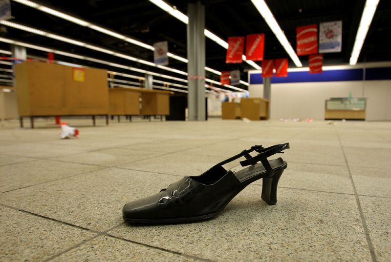 Obchodní dům Ještěd v Liberci před demolicí