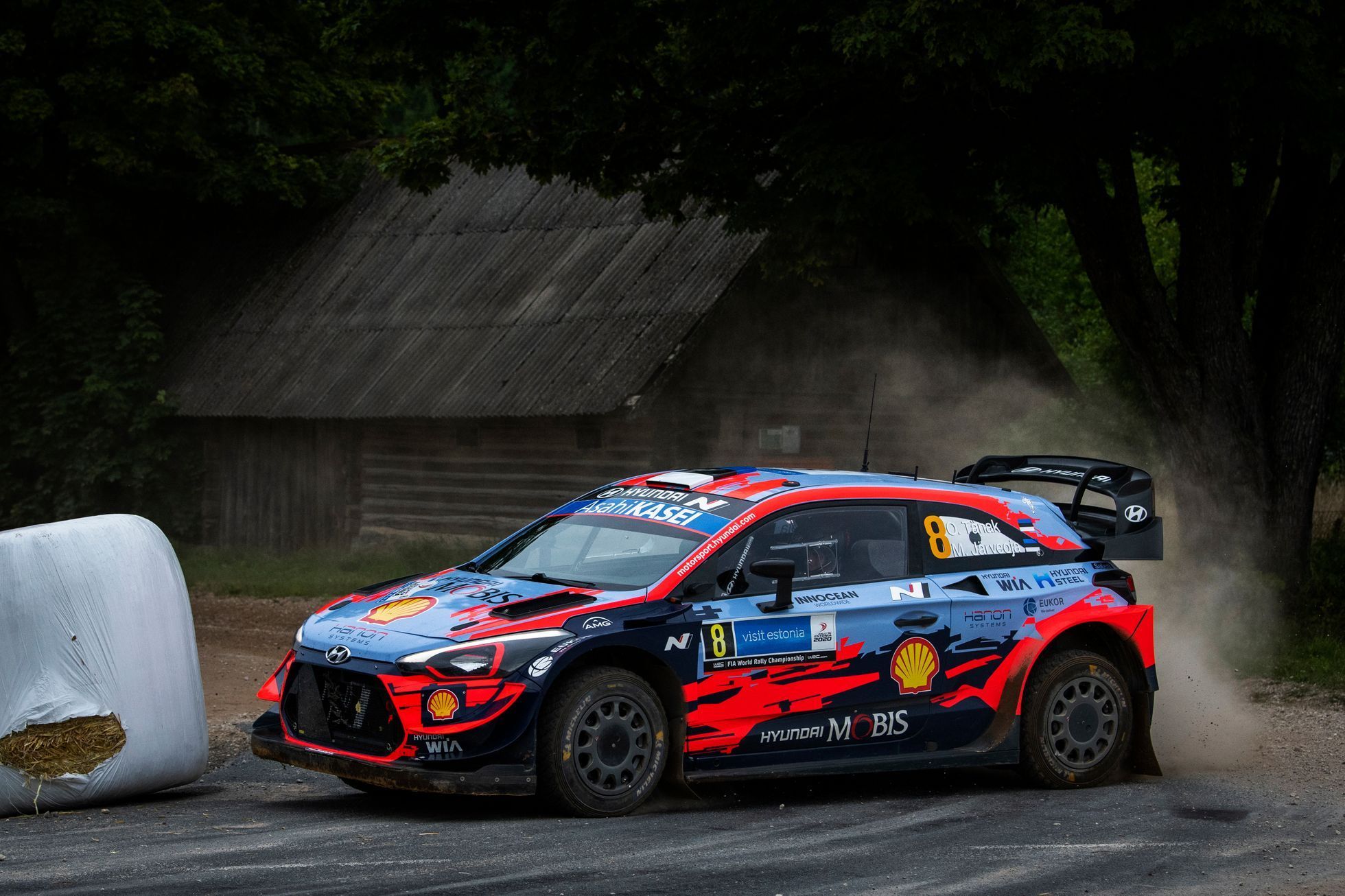 Ott Tänak, Hyundai v Estonské rallye 2020