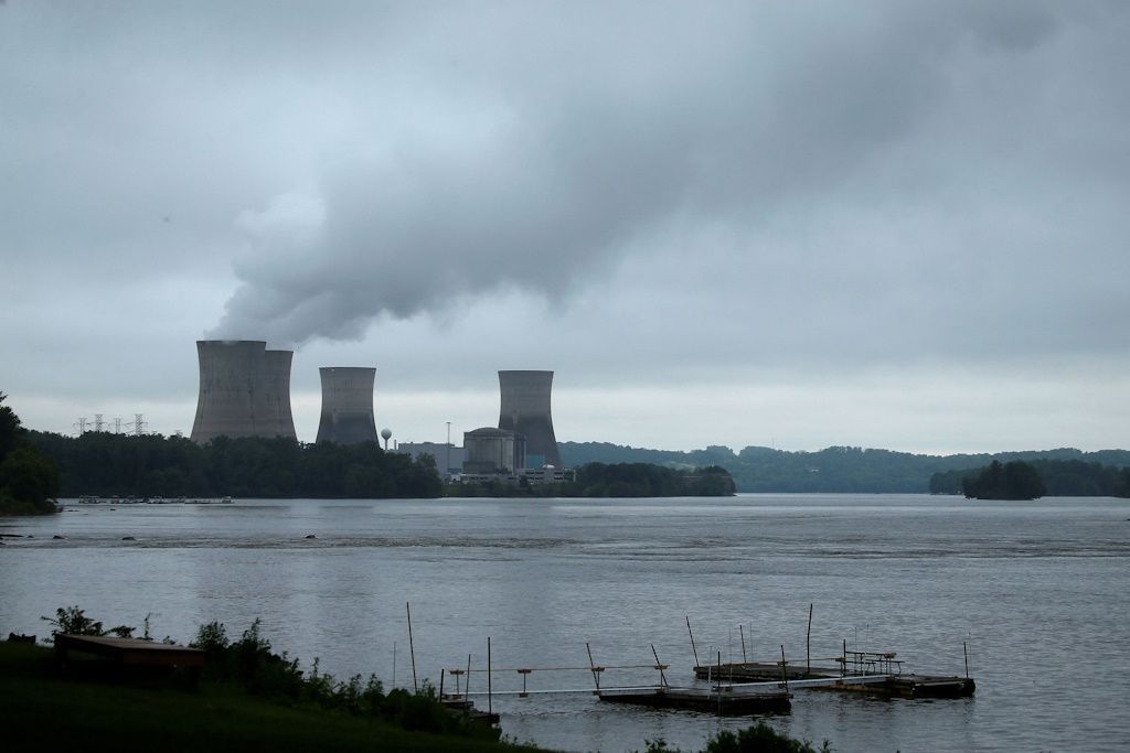 USA jaderná elektrárna