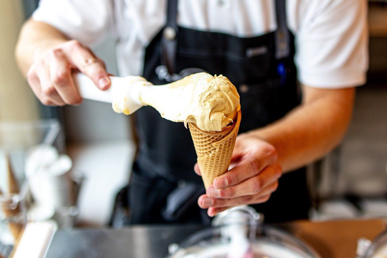 Cukrárna Povidloň Lipno kopečková zmrzlina