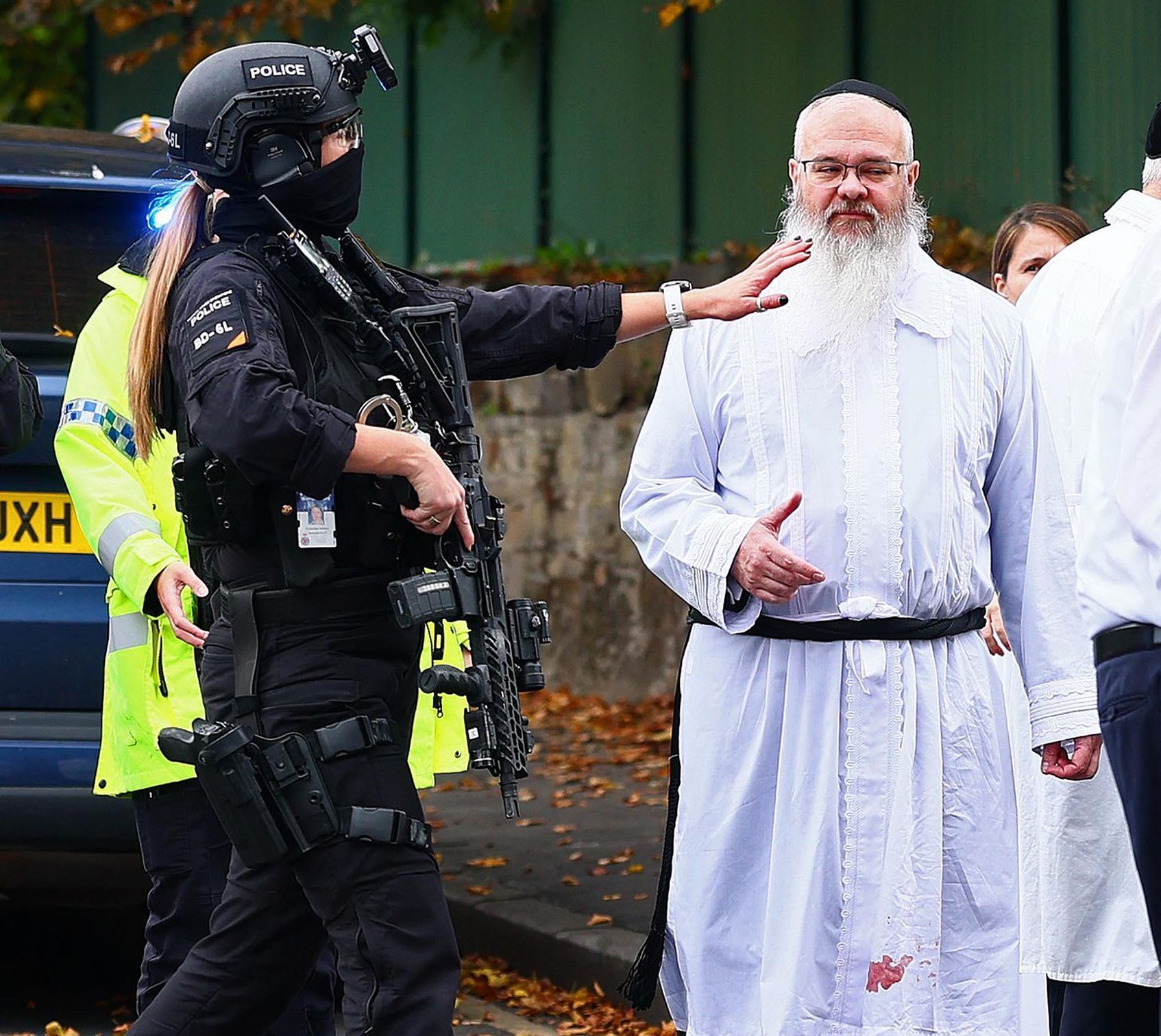 Velká Británie, Manchester, synagoga, útok. rabín, Starmer, džihádista, terorismus, antisemitismus, policie,