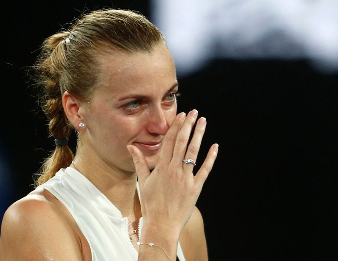 Petra Kvitová ve čtvrtfinále Australian Open 2019