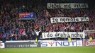 SL, PLzeň-Liberec: choreo  fanoušků Plzně