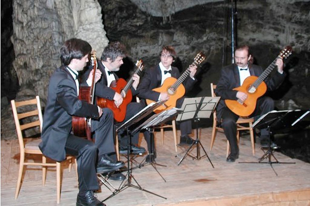 Koncert v Punkevní jeskyni