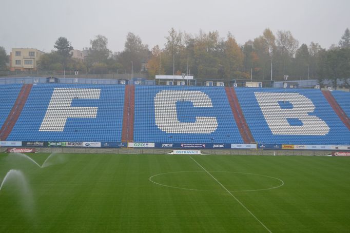 Ostravský stadion Na Bazalech.