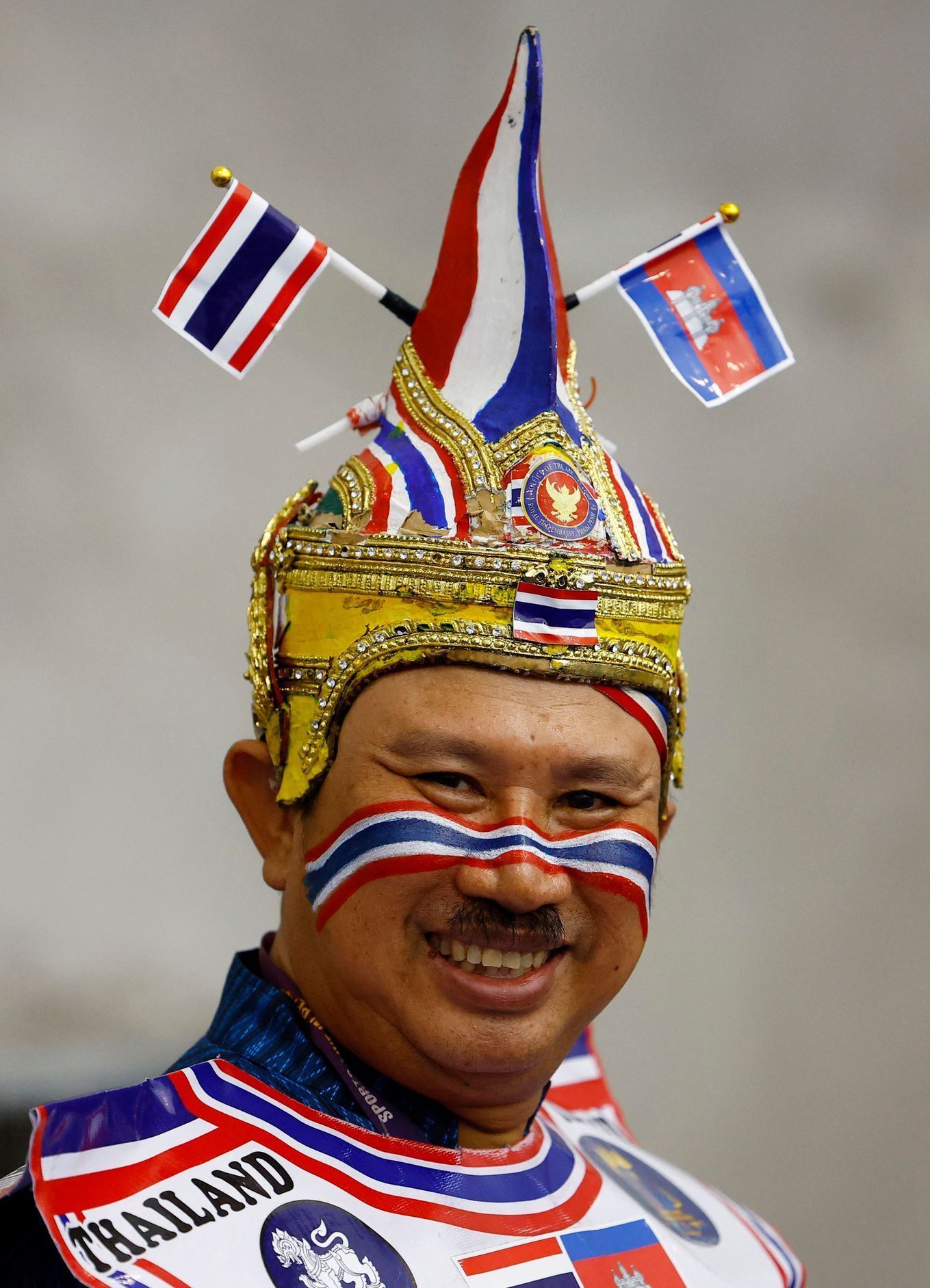 Hry jihovýchodní Asie 2023: thajský fanoušek
