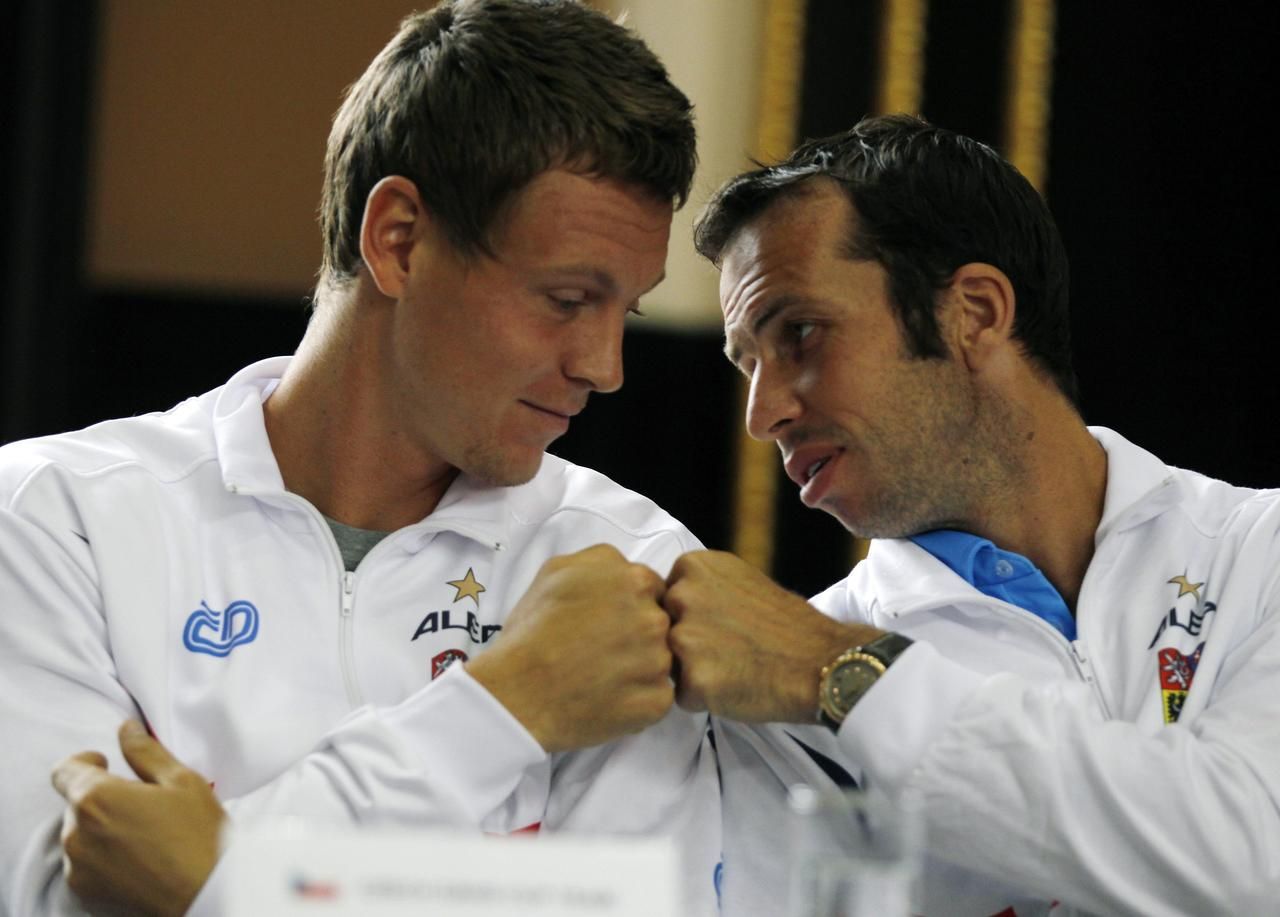 Losování Davis Cupu: Berdych, Štěpánek