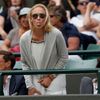 Donna Vekičová (přítelkyně Stana Wawrinky) v 1. kole Wimbledonu 2016