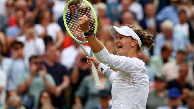 Barbora Krejčíková, Wimbledon 2024, semifinále