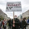 Demonstrace Milion chvilek demokracie, Václavské náměstí, duben 2021, respirátory, protest